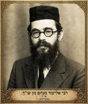 Rabbi Eliezer Menachem Man Shach