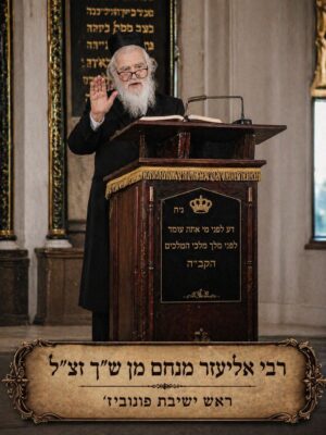 Rabbi Eliezer Menachem Man Shach