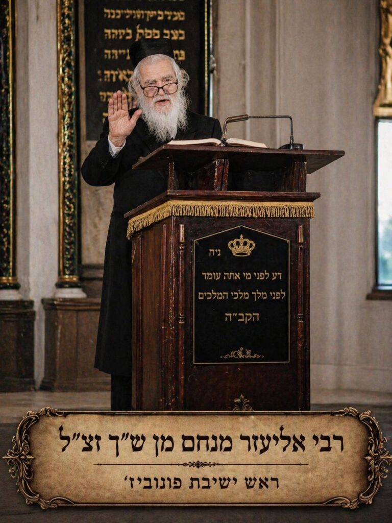 Rabbi Eliezer Menachem Man Shach